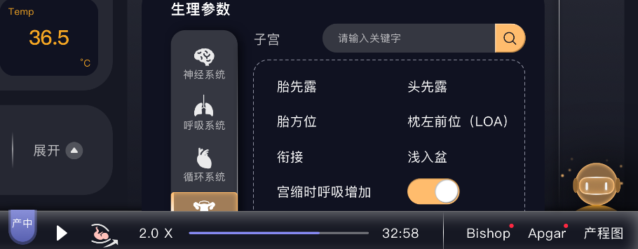 智能分娩模拟人系统（高级产妇模拟训练系统）